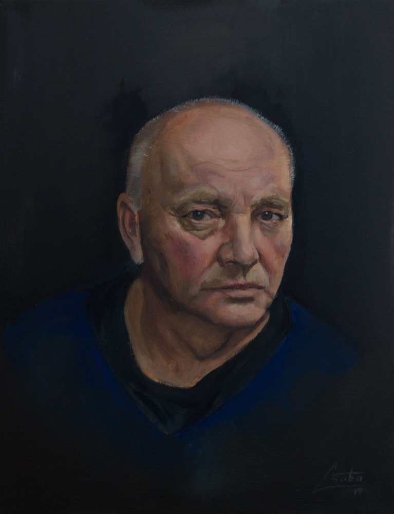 Gediminas Portrait painting of Gediminas by Csaba Tibor Palotás