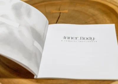 Title page of Inner Body: A Somatic Sketchbook by Csaba Tibor Palotas